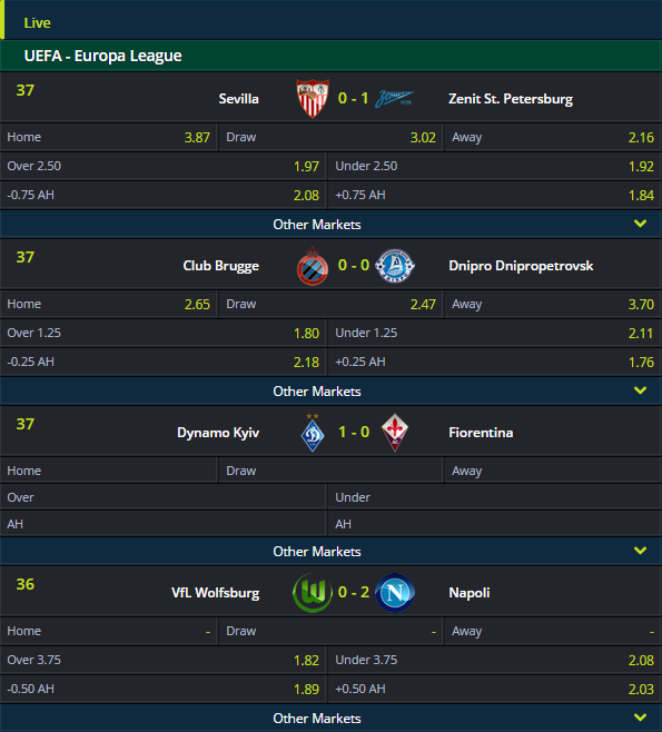 InstaGoalcom's tweet image. #UEFAEuropaLeague 
@InstaGoalnet FREE BETTING GAME
LIVE &amp;gt;&amp;gt;&amp;gt; instagoal.net/live.php

#live #FreeBet #UEFA #realcash