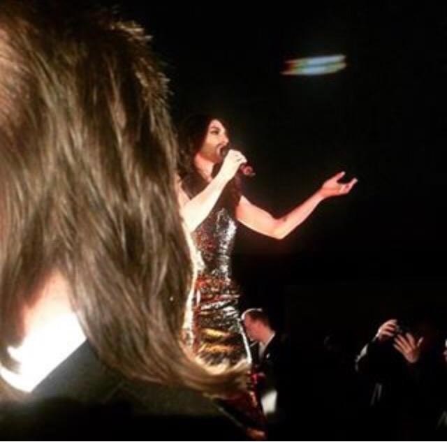 conchitaly1's tweet photo. #ViennaSphere #Berlin #ConchitaWursts http://t.co/gyYeKOwn6z