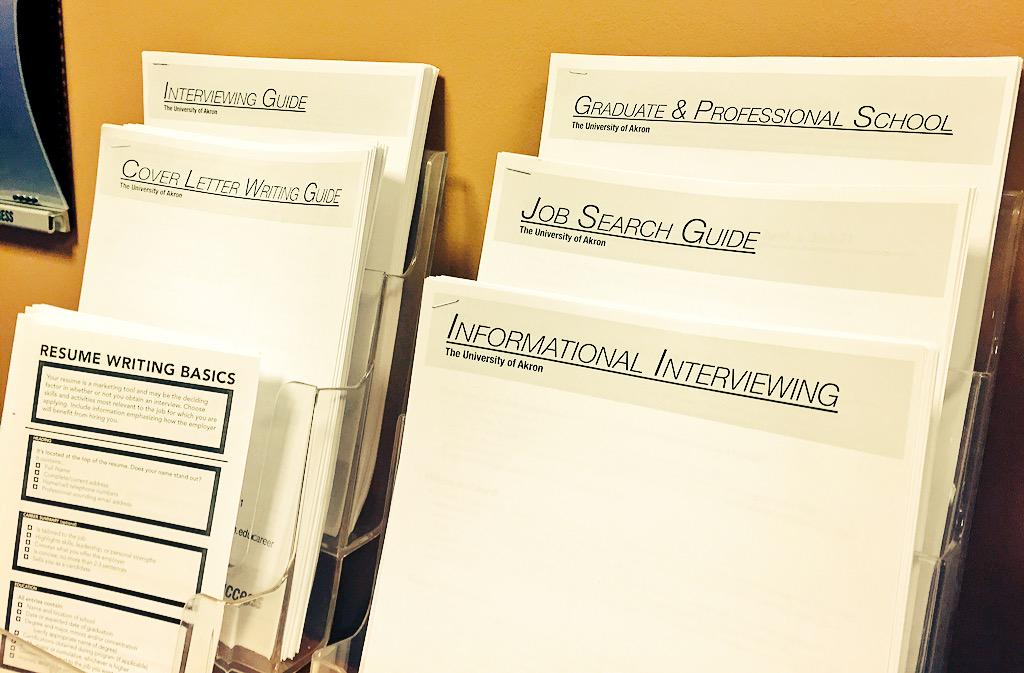 Guides on guides on guides #UAkronCareer