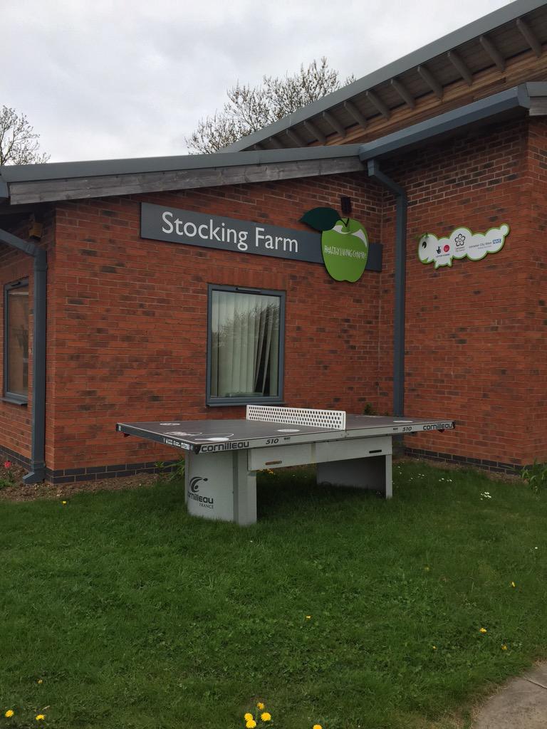 Thanks to everyone that raised the money for the ping table
