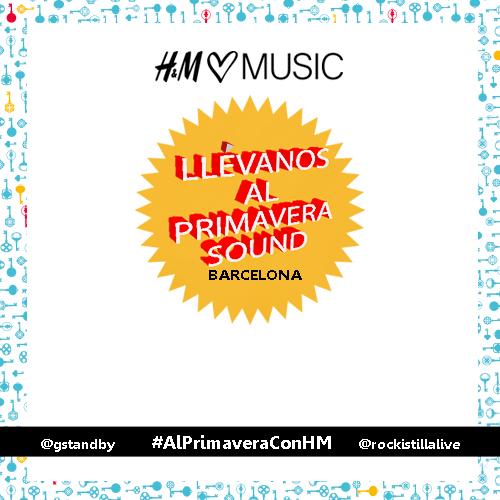 GStandby's tweet photo. Llevadnos al Primavera para que podamos vernos @rockistillalive @hmespana #AlPrimaveraConHM http://t.co/7sdeubUjh2
