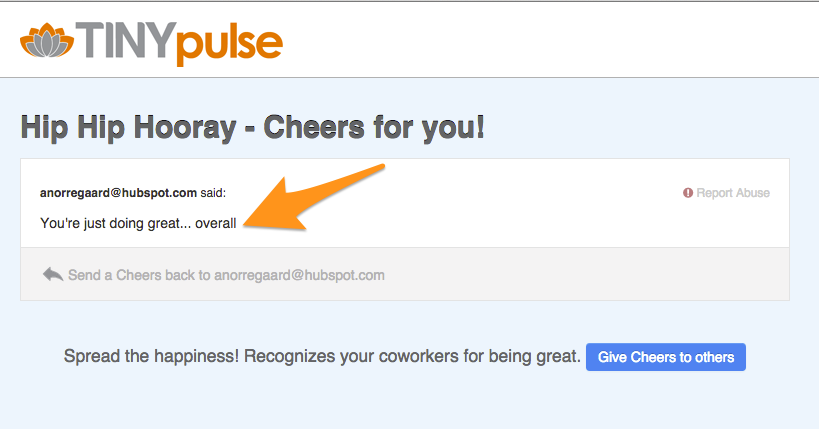 bmose14's tweet image. Just received an &quot;atta&apos; boy&quot; from a very special poodle (w/ @Atrain5566 via #TinyPulse) #youredoinggreat