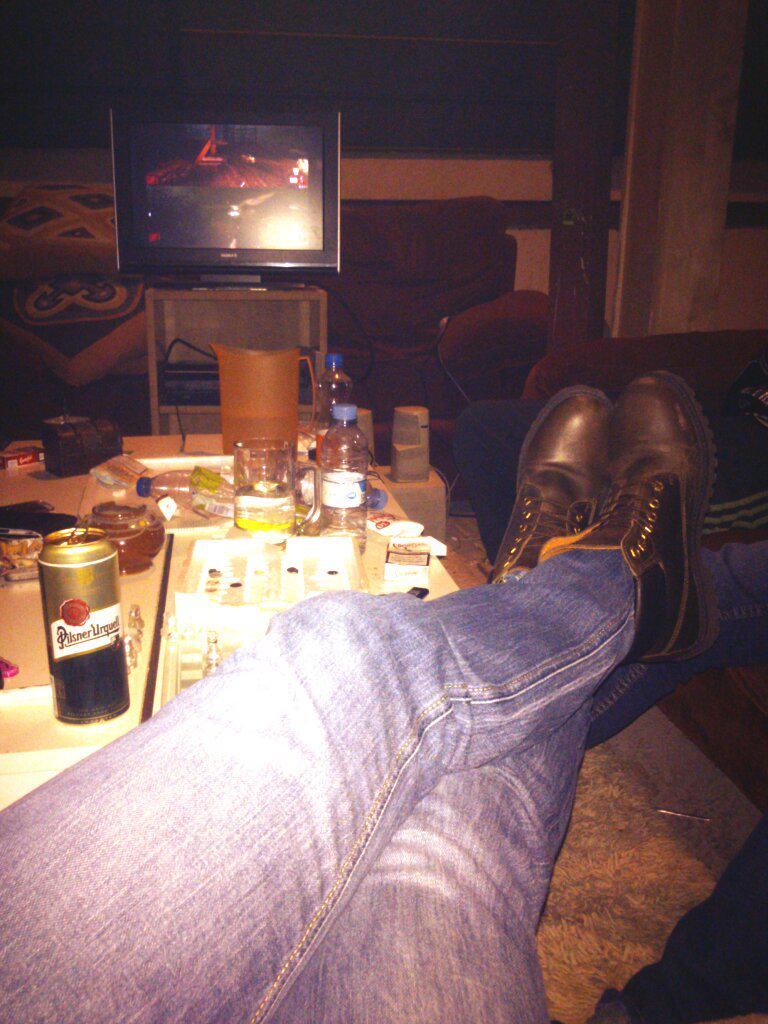 eltito8Morens's tweet photo. Botitas nuevas #Lumberjack http://t.co/LnCuLJs644