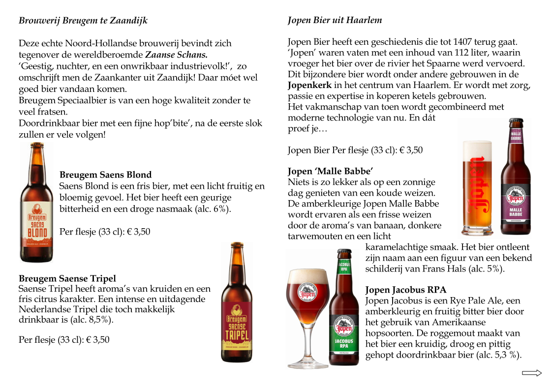 rest_de_fortuna's tweet photo. Onze bierkaart met uitsluitend Nederlands bieren. http://t.co/grzpNn9OYg