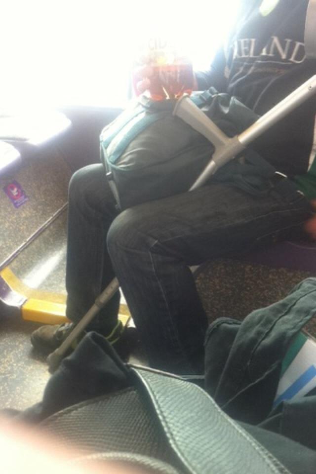 SavannahNolan's tweet image. Two down and outs sat beside me on the luas at 12pm today necking cider #whatsecurity #luas