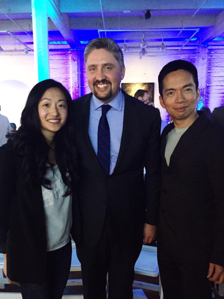 Betterworks's tweet photo. BetterWorks CEO @kduggan with @JShoee and @johnmaeda of @kpcb after their insightful talk on creative leadership! http://t.co/RLOr7E9nuq