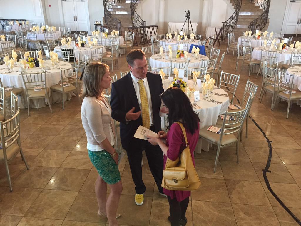 UnitedWayofGW's tweet image. @RA_Lauresha from @RepAMNewsdesk interviewing Campaign Chairs George &amp;amp; Stacy LaCapra #TakingStepsTogether