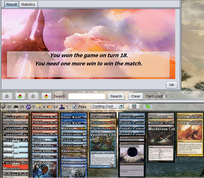 BalothPaints's tweet photo. Ganar en turno 18? Todo un record en #Modern! Jajaja Gracias a @Ositosupe por la ayuda con el #Mage #CruelControl http://t.co/ha4nI6BPHk
