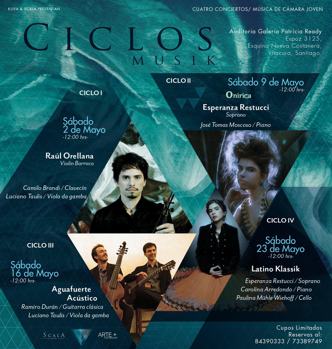 Espe_Restucci's tweet photo. Los dejo invitados a CICLOS
Todos los sábados de mayo al medio día en Galería Ready.... http://t.co/fyNidfopR5