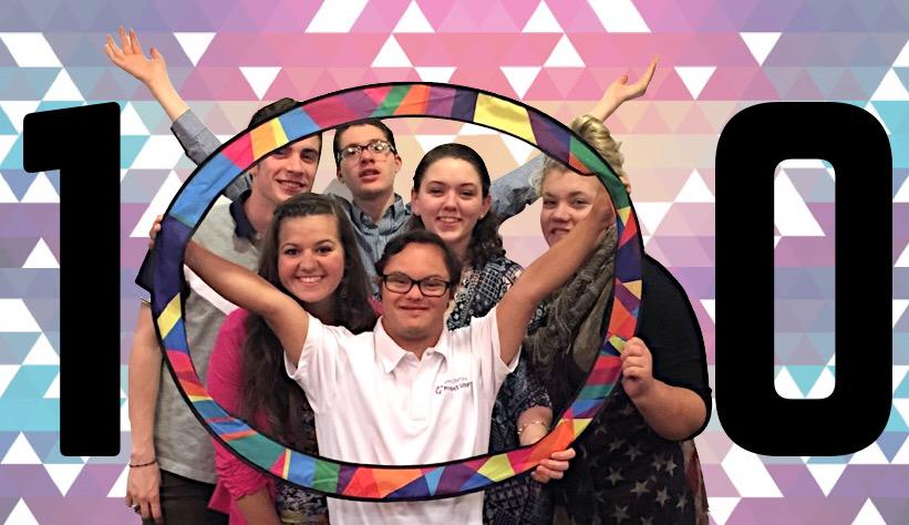 National YAC members celebrate World Games, <a href="/LA2015/">la2015</a>! #100DaysTillLA #ReachUpLA