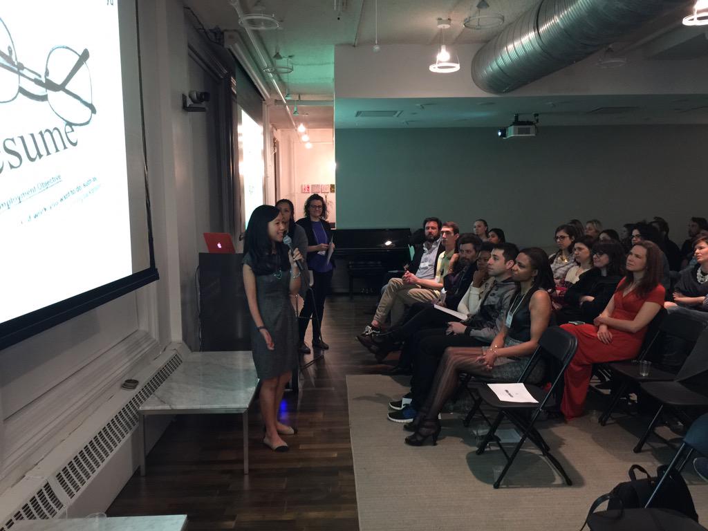 MikeFraietta's tweet photo. @ImTiffanyYu hey, got one of you presenting last night at #IgniteGotham. http://t.co/s9H6jfx8pR