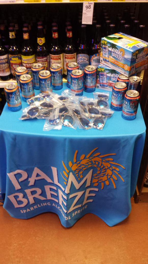 It's cold today, but you don't have to drink like it is. Palm breeze on special from 4-6. #palmbreeze #summerslammer