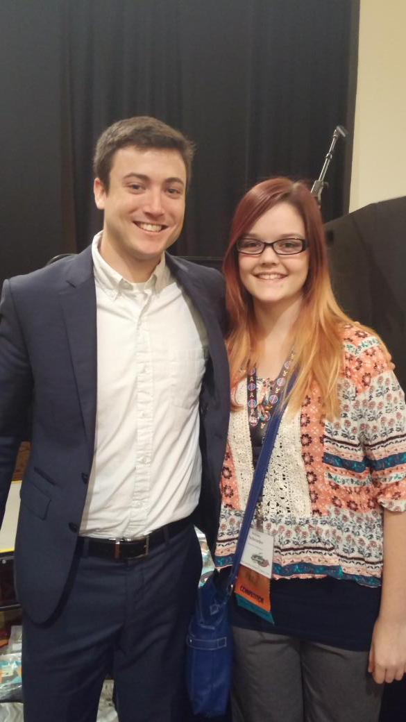SingerForLife85's tweet image. Lil late but had so much fun at FBLA State Conference! Thanks @FOCUS_Kyle for coming &amp;amp; speaking to us and for this :)