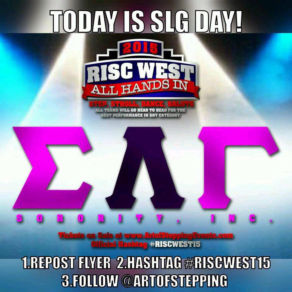 CurlyLills's tweet photo. Support my sister's sorority everyone 💗💜Can't wait to see @g_squad1990 take the crown 👑✨ #RiscWest15 @ArtOfStepping http://t.co/Ar94lEaAlq