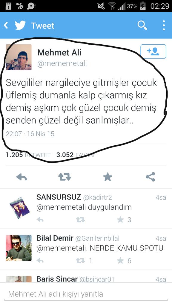 busecalap's tweet photo. Ahh mehmet ali gece gece nasılda duygulandım tam hayallerdeki gibi 😄😂 http://t.co/vTmvLn0BRg