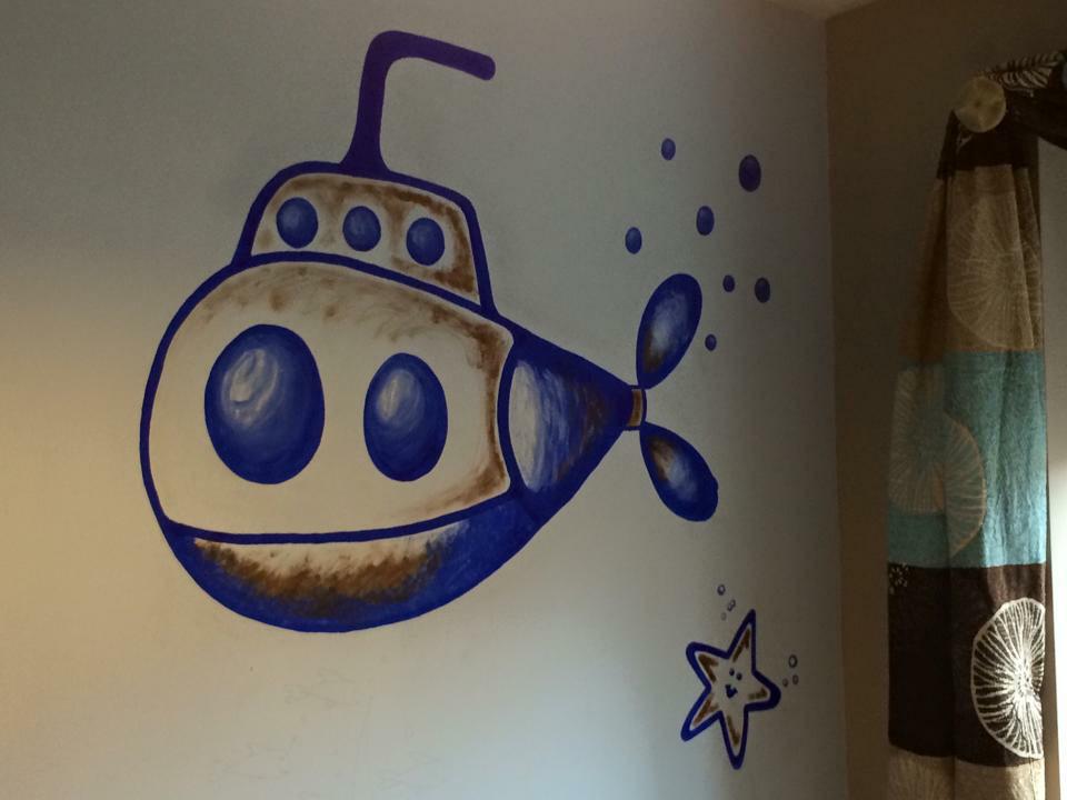 BMurals's tweet photo. Under the sea http://t.co/eD3xOca4vE