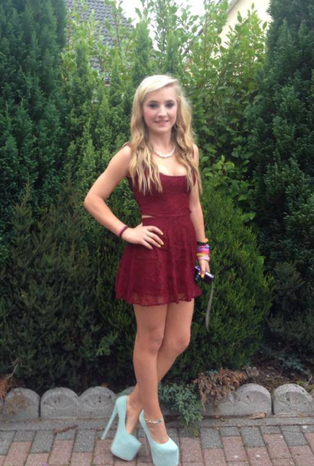 Blonde Teen In Red Dress Nude Women Fuck