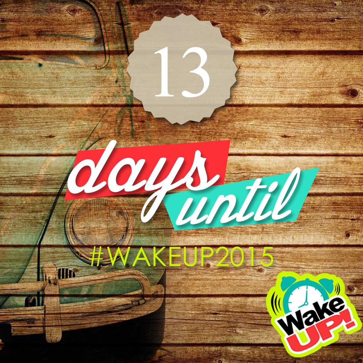 WakeUp_ULSA's tweet photo. 13 días para #WakeUp2015 @benshortstuff @erikakosegarten @Pepewates @mitchelsaltillo http://t.co/9hb6lpdnOe