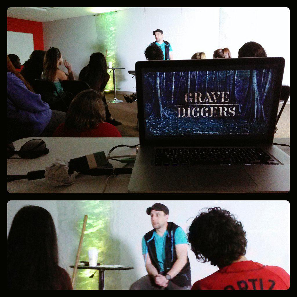 alielong24's tweet photo. @RoryLawrence kicking off week 1 of #rklsgravediggers @DC_RECKLESS #diggingholes #burysinbeforeitburiesyou http://t.co/tPx3Iwurop