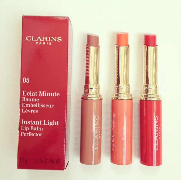 Seriously loving <a href="/ClarinsCanada/">Clarins Canada</a> lip balm perfectors for spring! Win this set! To enter, follow <a href="/davelackie/">dave lackie</a> &amp; RT