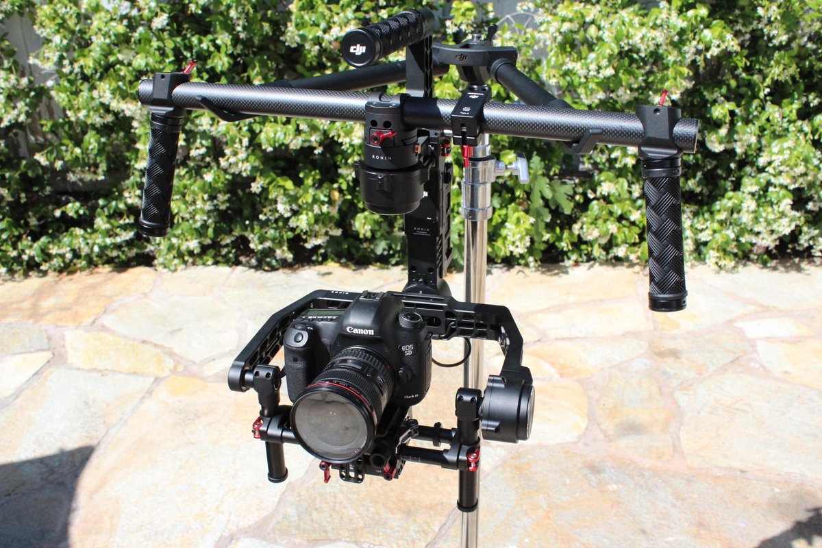 F22StudiosLA's tweet photo. We love prepping the #RoninGimbal from @DJIGlobal http://t.co/dyjVluP6xP