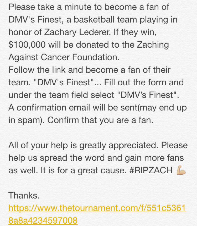 MBBvsCancer's tweet photo. Become a fan of DMV's Finest https://t.co/xAuIaWcpwT http://t.co/9yRnz2yspF