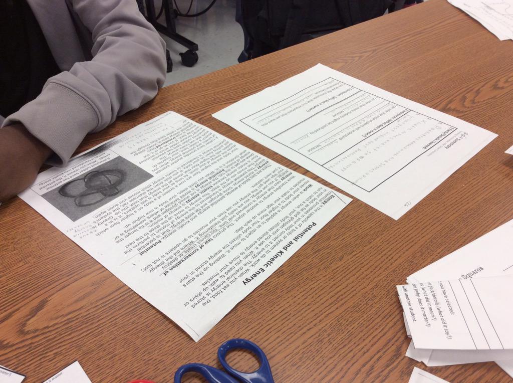 boulanger_lisa's tweet photo. Working on a 3-2-1- summary of a non-fiction article #gisdgameon @GISDGameOn #321summary #TEAMWEIS http://t.co/UNLXKlHOsH