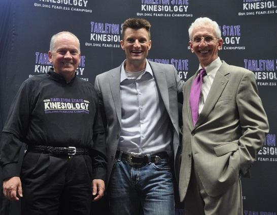 Tarleton_KINE's tweet photo. Dr Sadler, @BrianCainPeak and @tarletonprez #TarletonDominates http://t.co/wiNCN5jcHt
