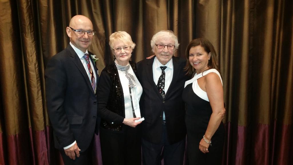 Congratulations to the Chairman’s Lifetime Achievement Award Winners Arnold &amp; Millie Strueby from #Danceland: