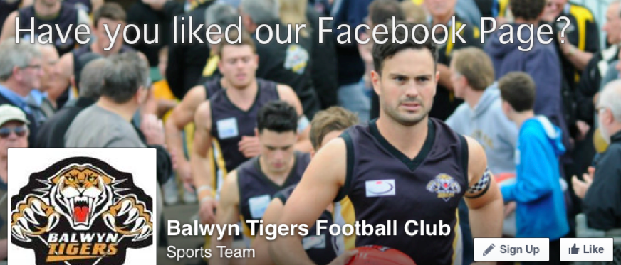 Have you checked out our Facebook Page yet? Make sure you give it a like here: bit.ly/FB-BalwynFC #bfc2015
