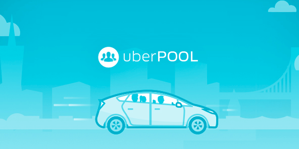 Uber's tweet image. 13K gallons of gas: what’s saved in CO2 emissions every month with uberPOOL. #UberData Blog: t.uber.com/pooldata