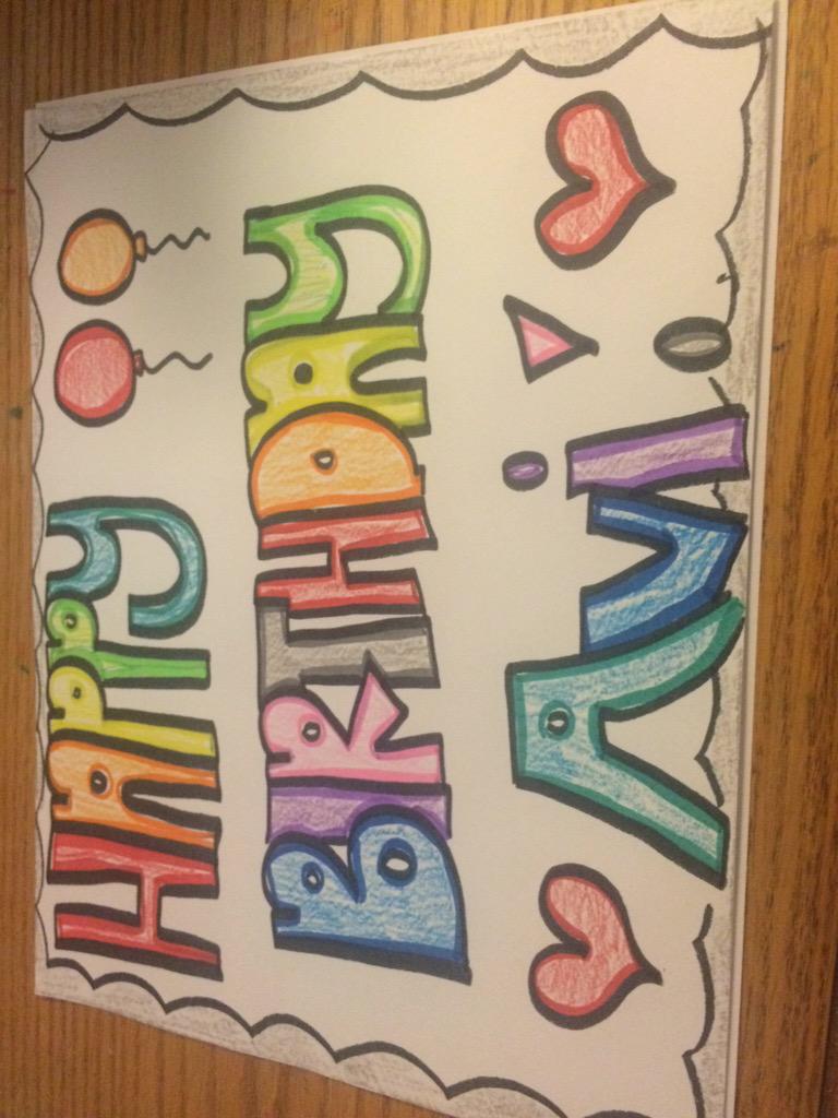 It says it all,but HAPPY BIRTHDAY AVI KAPLAN! From Anaheim! We miss you so much! Have fun in Europe!   