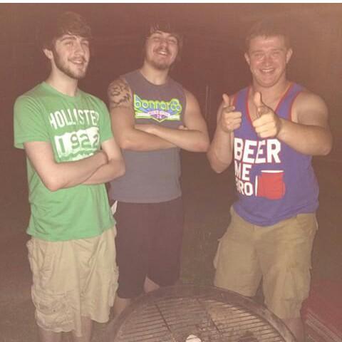 CoryCagle_1's tweet photo. We dem boyz #BDWH @Hunter_TheHero @ladd_wade http://t.co/2fMMHyZPy8