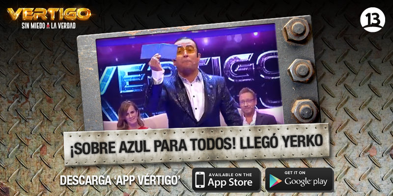 VertigoCanal13's tweet photo. ¡Sobre azul para todos! Dale RT y no te pierdas una nueva rutina de #Yerko http://t.co/YcGPx01PAK