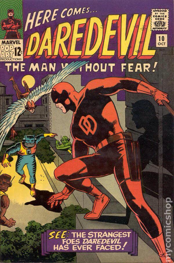 chuckschlie's tweet photo. Daredevil with the Blue Dress On. #ComicBookASong http://t.co/ZK24QhsGa3