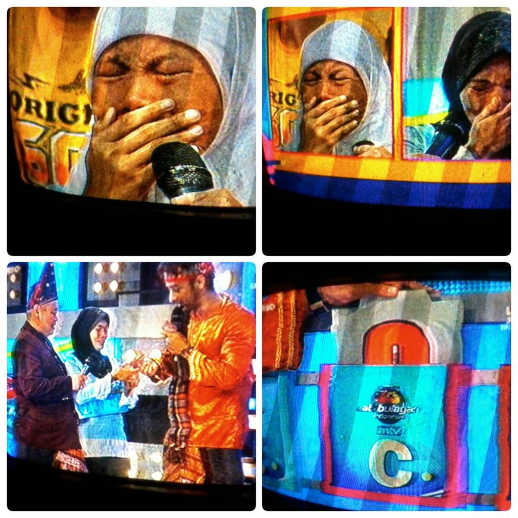 MelaWardani's tweet photo. Tetap Semangat uat ibu khodijah dan novi... @whatsonANTV. @Shaheer_S. @eatbulagaANTV. #MAJUTERUSPANTANGMUNDUR http://t.co/LT8HAztrES
