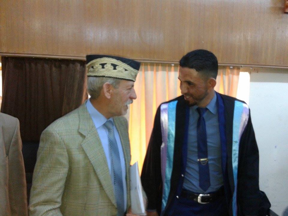 بتوفيق من الله .وبعد جهد وعناء.حصلت على شهادة الماجستير في علوم الفيزياء وبتقدير إمتياز.والحمدلله .