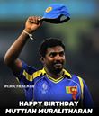 Happy birthday, Muttiah Muralitharan!...  