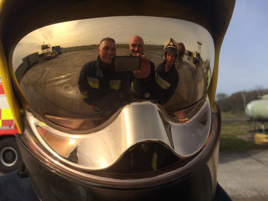 coderedfire1's tweet image. The original fire safety selfie!. #ohyea
