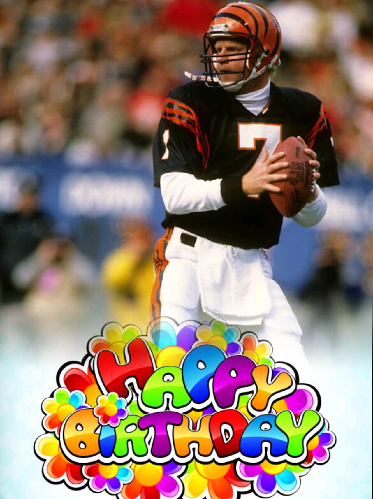 Happy Birthday to Boomer Esiason! Over his 14-year NFL career he went to 4 Pro Bowls and was named NFL MVP in 1988! 
