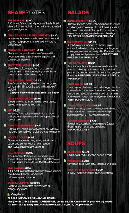 PartyHootie's tweet photo. NEW MENU Launch this Weekend at Chanoso's! @MatThemance @Chanosos255 #foodporn #DowntownWindsor http://t.co/LgrqS6xk7q
