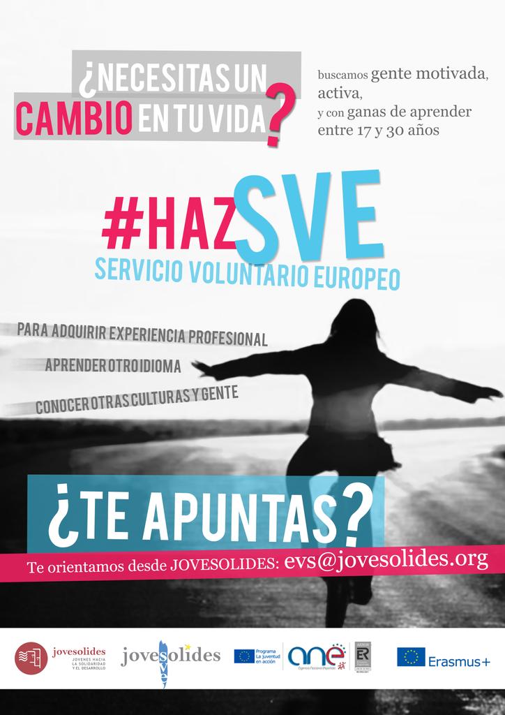 IndreGu's tweet photo. informate sobre Servicio Voluntariado Europeo via @JOVESOLIDES! #hazSVE evs@jovesolides.org #redij @InjuveSpain http://t.co/5RiIv2iM64