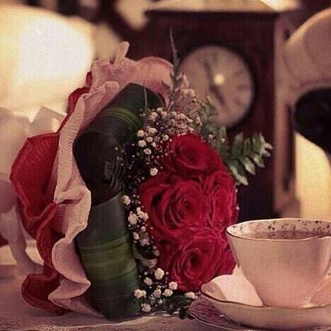 May3byll's tweet photo. صبااحح الور والشاي http://t.co/ZjJn2FzQ6S