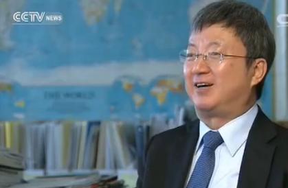 CCTV's tweet photo. Interview w/ IMF Deputy Managing Director #ZhuMin: #IMF looking forward to working w/ #AIIB: http://t.co/zSMke91S5u http://t.co/hs86Ae7eAm