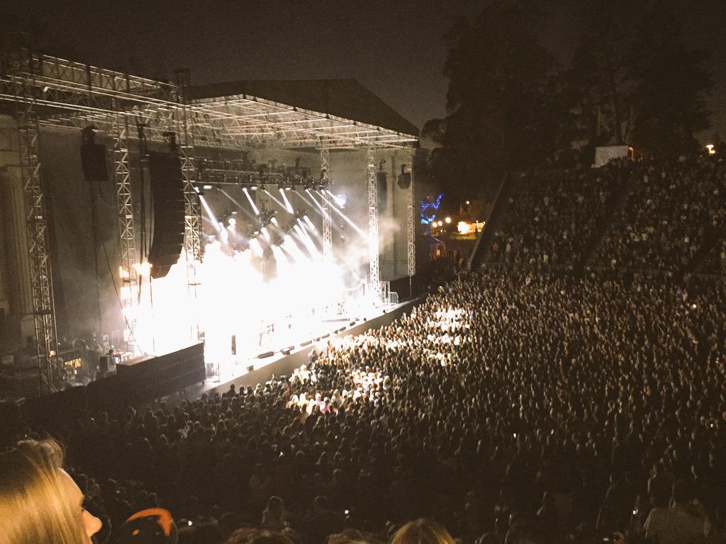 FYI <a href="/alt_J/">Δ (alt-J)</a> TOTALLY killed it at the Greek