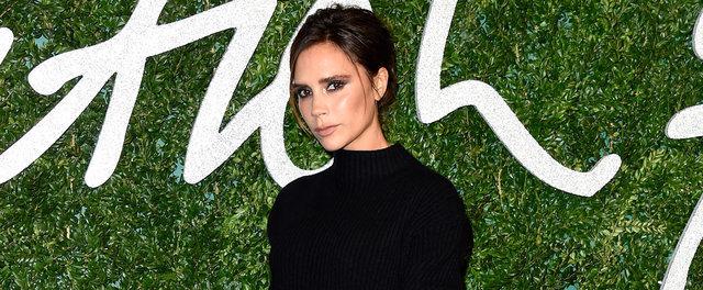 And its a big HAPPY 41ST BIRTHDAY to Victoria Beckham. Go on, gives us a big smile 