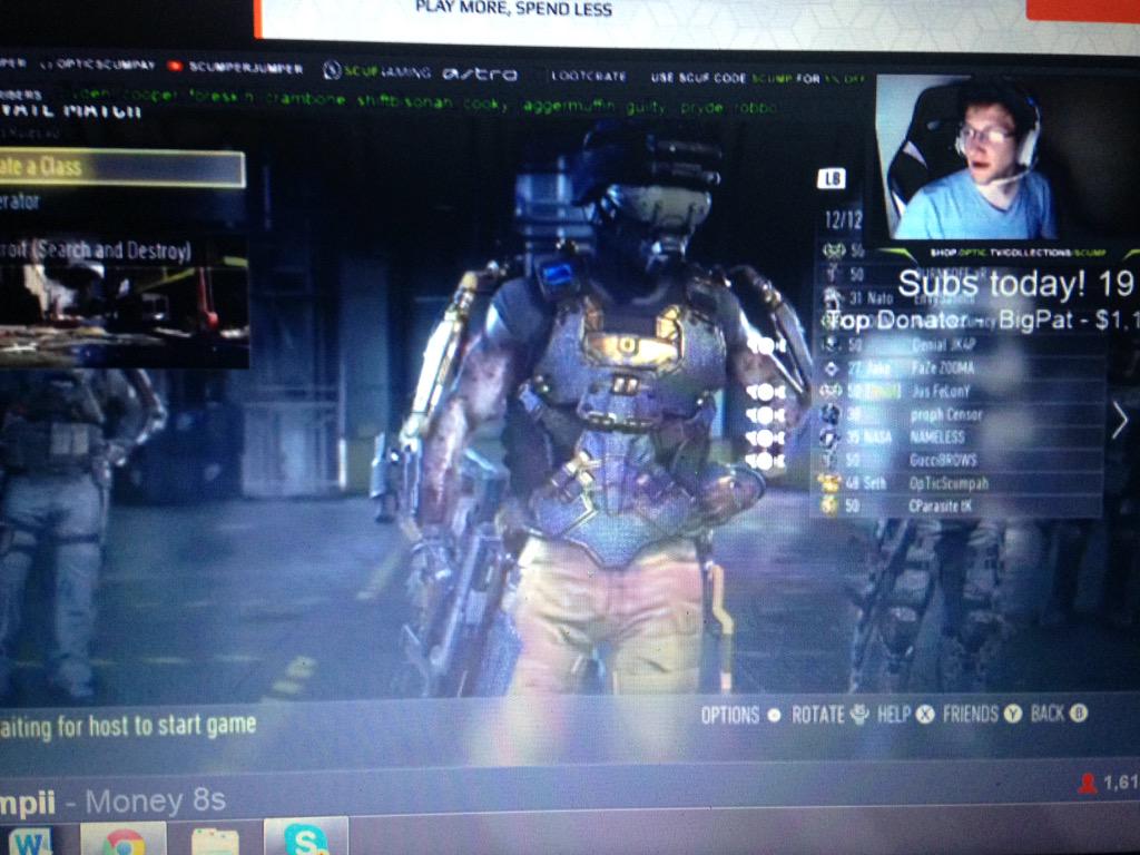iBrentHD's tweet photo. Nothing like watching some late night scumpino @OpTic_Scumper http://t.co/17R7RNTm2f