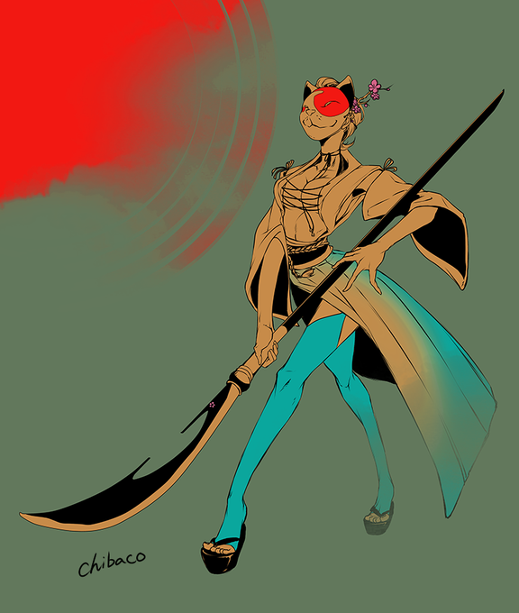 薙刀のtwitterイラスト検索結果 古い順