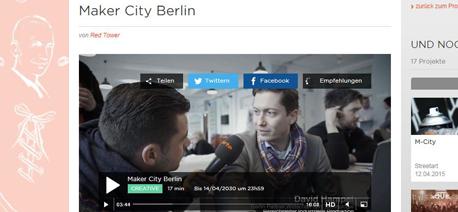BerlinPartner's tweet image. Danke @ARTECreative für den schönen Beitrag zum @TSBBerlin #MakerCity Berlin Workshop bit.ly/1zjI9nd