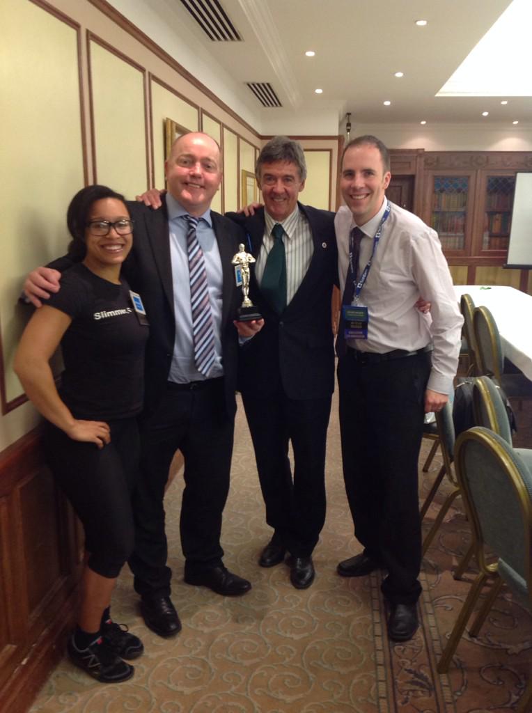 Last week's Oscar for best presentation went to <a href="/CliveThomas01/">Clive Thomas</a> of <a href="/WatkinsandGunn/">Watkins & Gunn</a> &amp; friends! #bni